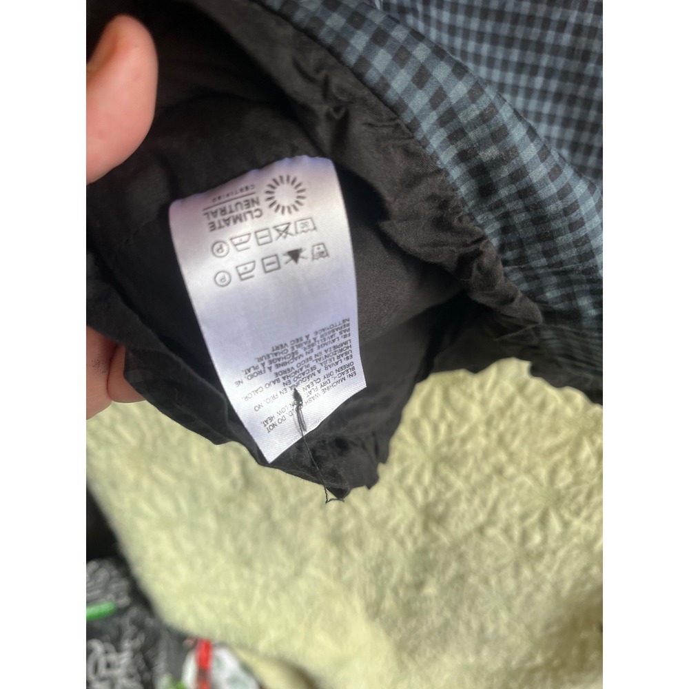 Reformation Bess Linen Top - Gingham Ruffle Puff Sleeve - Picture 8 of 9
